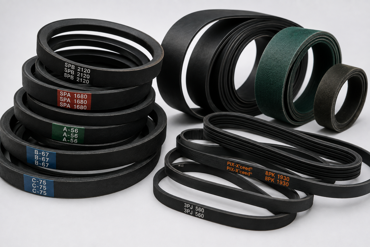 v belts & flat belts